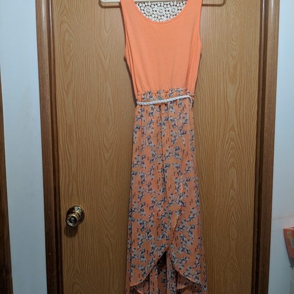 Mudd Other - Orange Mudd Girls Knit Top Dress